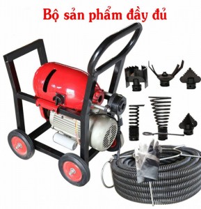 Máy Thông Tắc Cống Lò Xo Công Suất Lớn GQ-1200-4000W